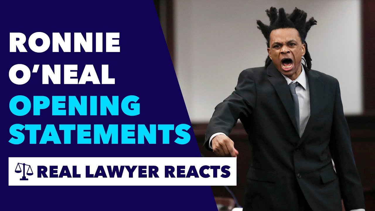 Ronnie O'Neal gives opening statements for his own murder trial | Kenyatta Barron - Ron’niveya Oneal