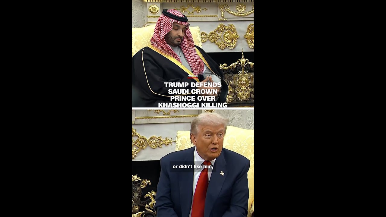 Trump defends Saudi Crown Prince over Khashoggi killing