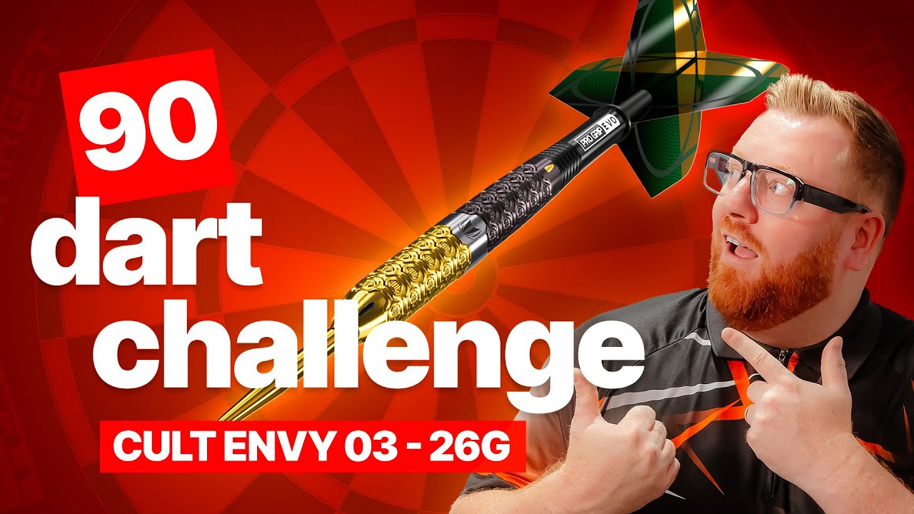 Can These Cult Envy 03 Darts Smash a 60 Average? | 90 Dart Challenge