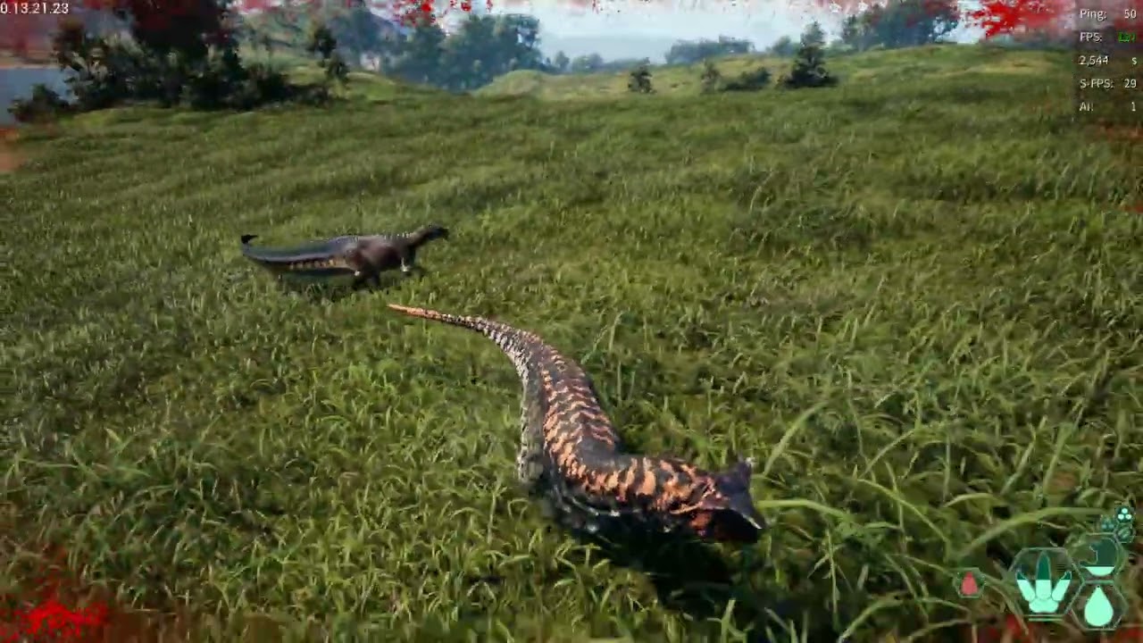 (The Isle Evrima) Carno vs. Teno