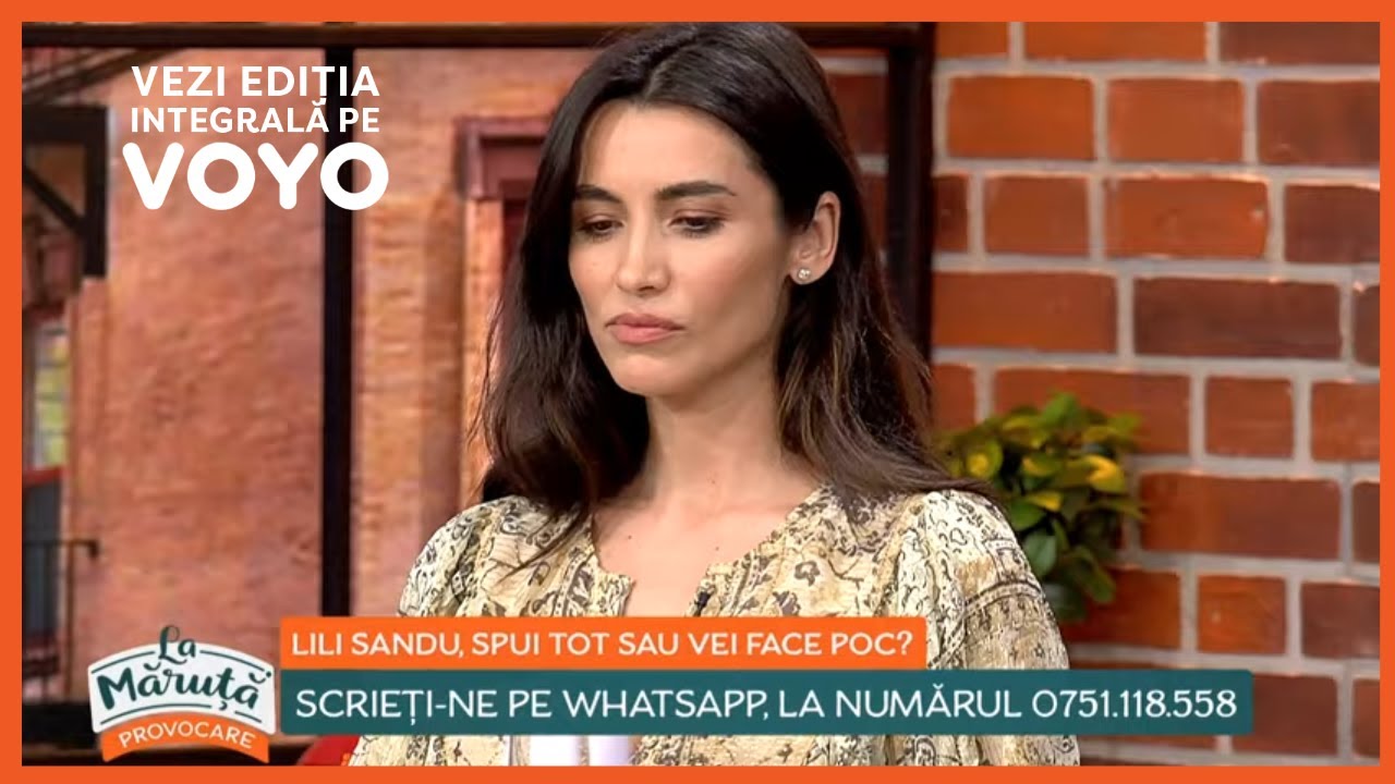 Lili Sandu, spui tot sau vei face POC! 😲
