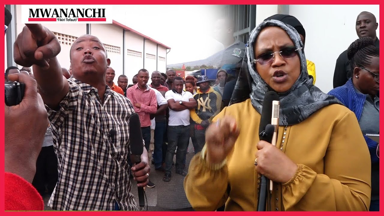 Waziri uso kwa uso na Madereva Namanga; Waeleza changamoto zinazowakabili kwa uchungu
