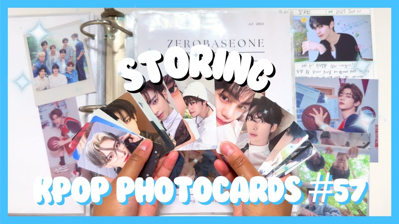 Storing New Kpop Photocards! #57 ~ ZB1, SKZ, AB6IX & More!