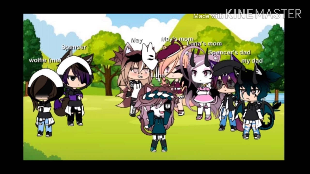 Kids vs parents Singing battle Gacha life