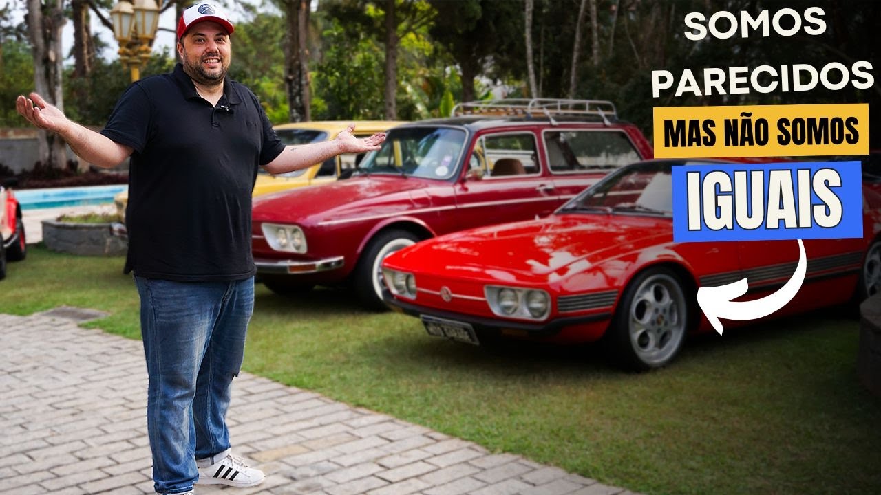 VW SP2, Variant e Brasília - Somos parecidos mas não somos iguais!!!