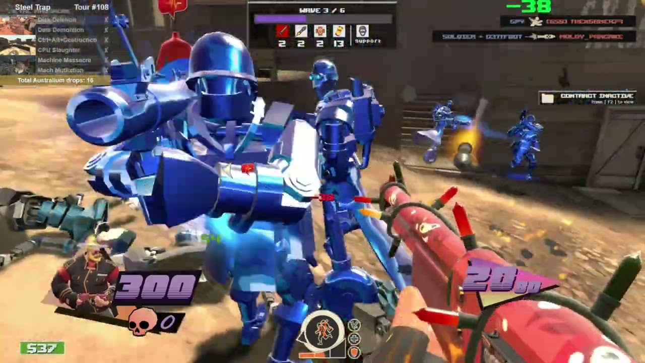 Mann Vs Machine Full Steel Trap Tour 108