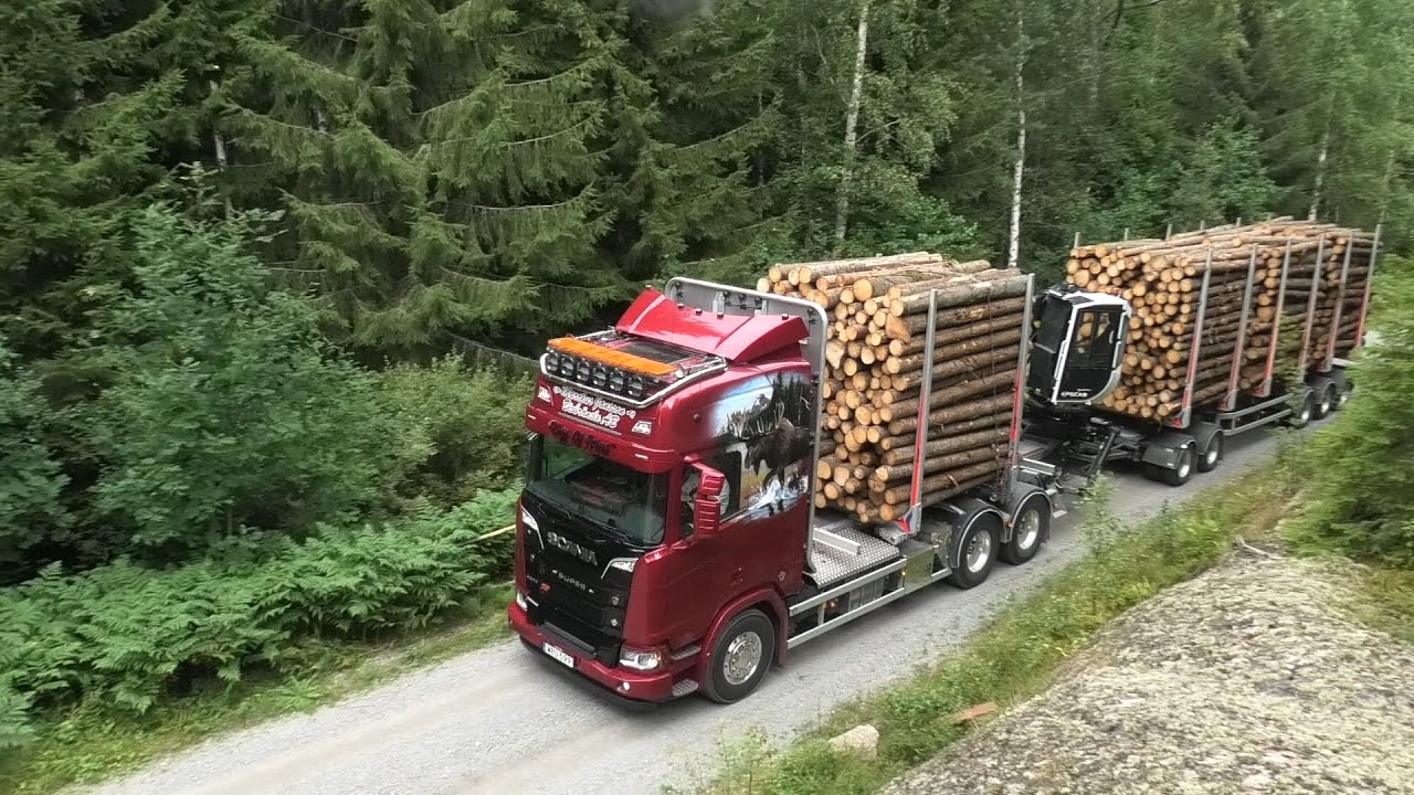 Scania R660 6X4 XT Loading & Gets Unloaded