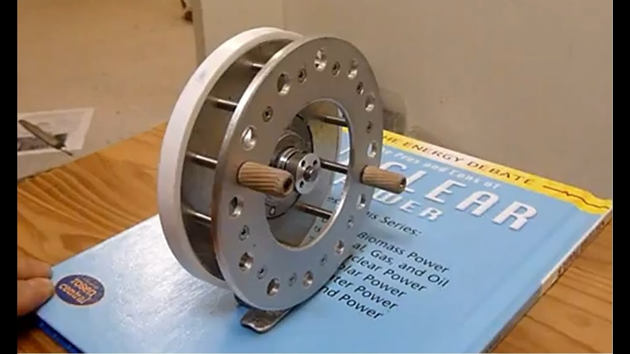 Homemade Centre Pin Fishing Reel - Version 3