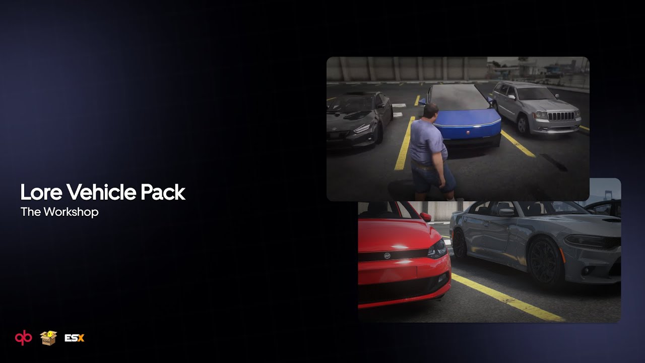 FiveM Lore Vehicle Pack | Optimized | 30+ Vehicles | Preview