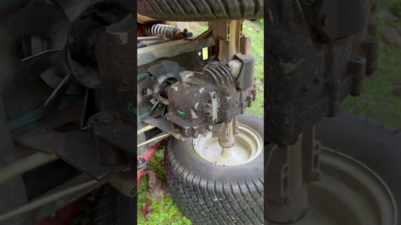 Kubota T2380 Mower. How to replace the drive belt.