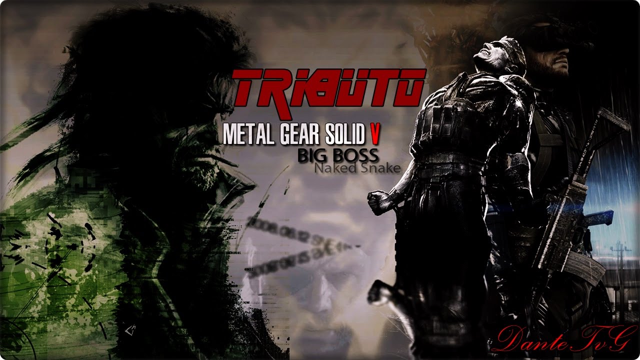 Tributo/Tribute Big Boss/Naked Snake e Venom Snake (Metal Gear Solid)