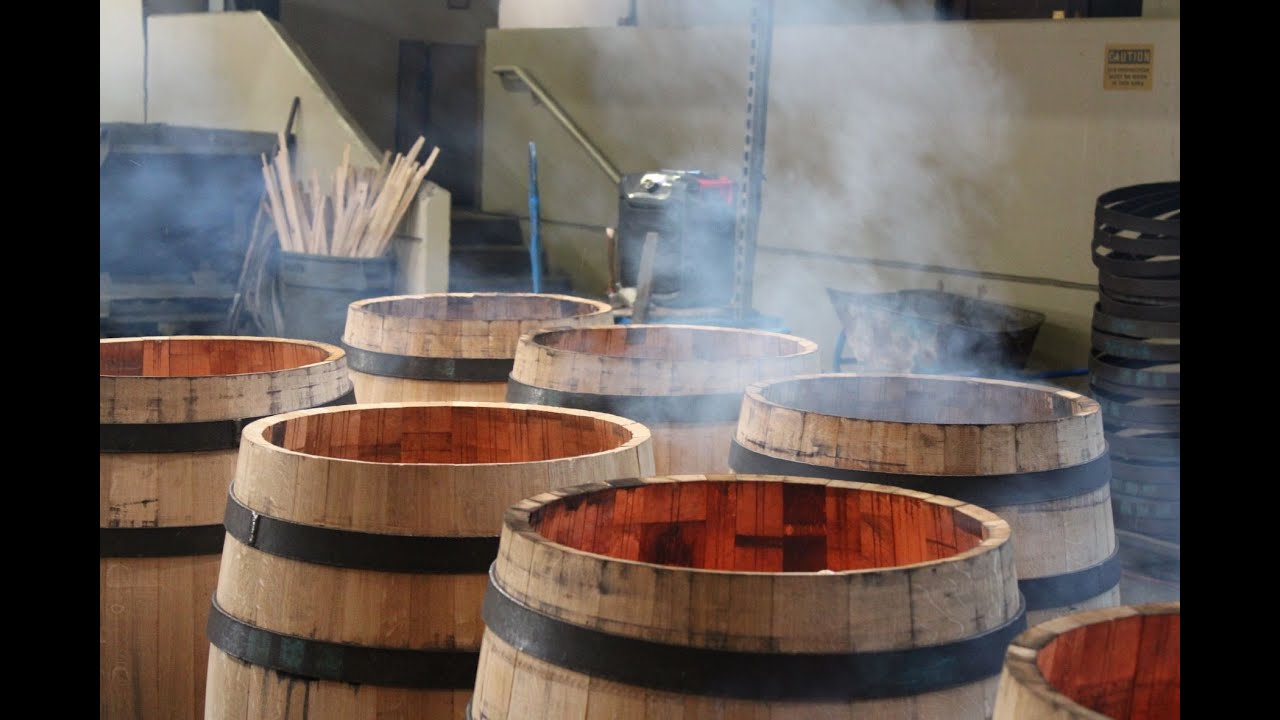 Behind the barrel at Seguin Moreau