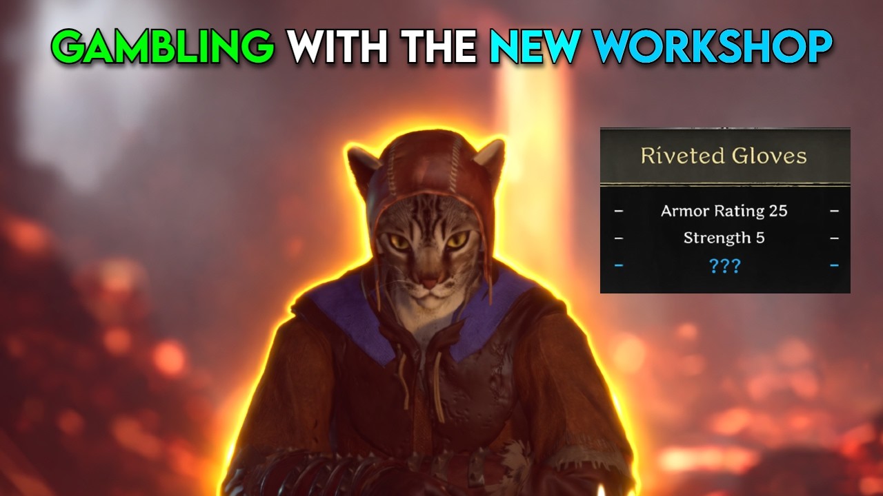 GAMBLING 60 RIVETEDS WITH THE NEW WORKSHOP (so you don't have to) - Dark and Darker