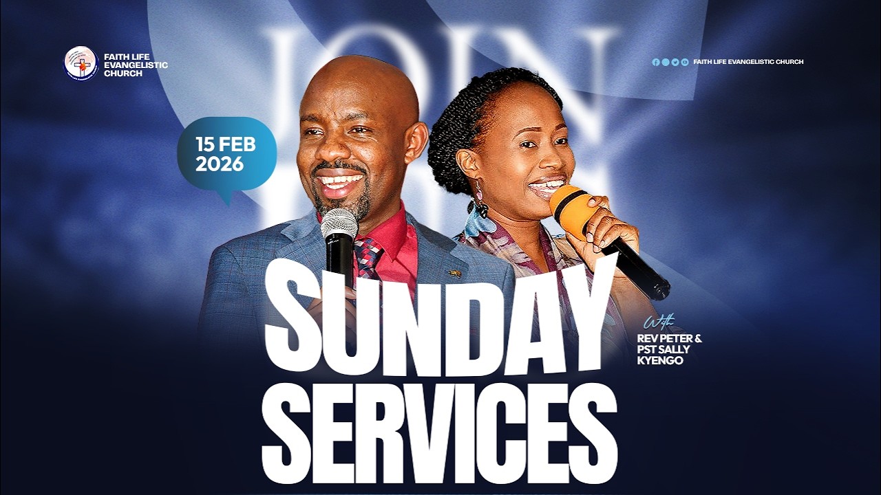 🔴SUNDAY  SERVICE |15TH FEBRUARY 2026 || REV. PETER &  PST. SALLY KYENGO.