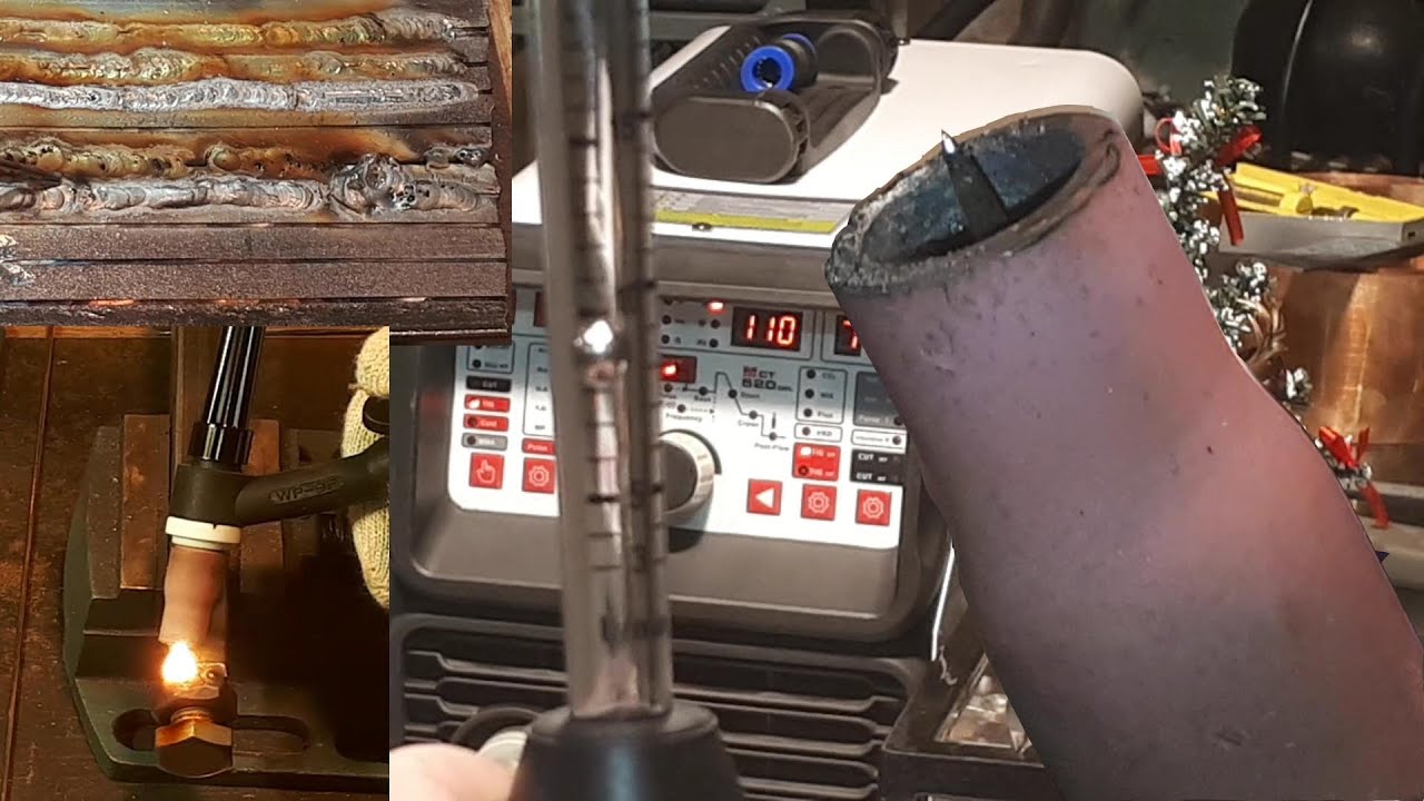 ANDELI MCT-520DPL. Ч31. TIG-сварка. Тренируюсь варить. Начал изготовление стола. Но...