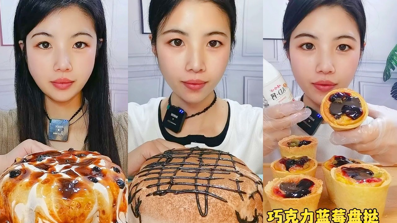 Homemade Cake and Brownie Eating Show | Calm Dessert Mukbang #97
