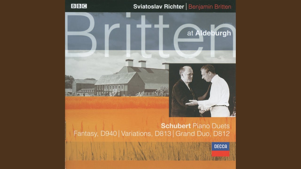 Schubert: Grand Duo Sonata In C Major, D.812 (Op. Posth.140): 1. Allegro moderato (Live)