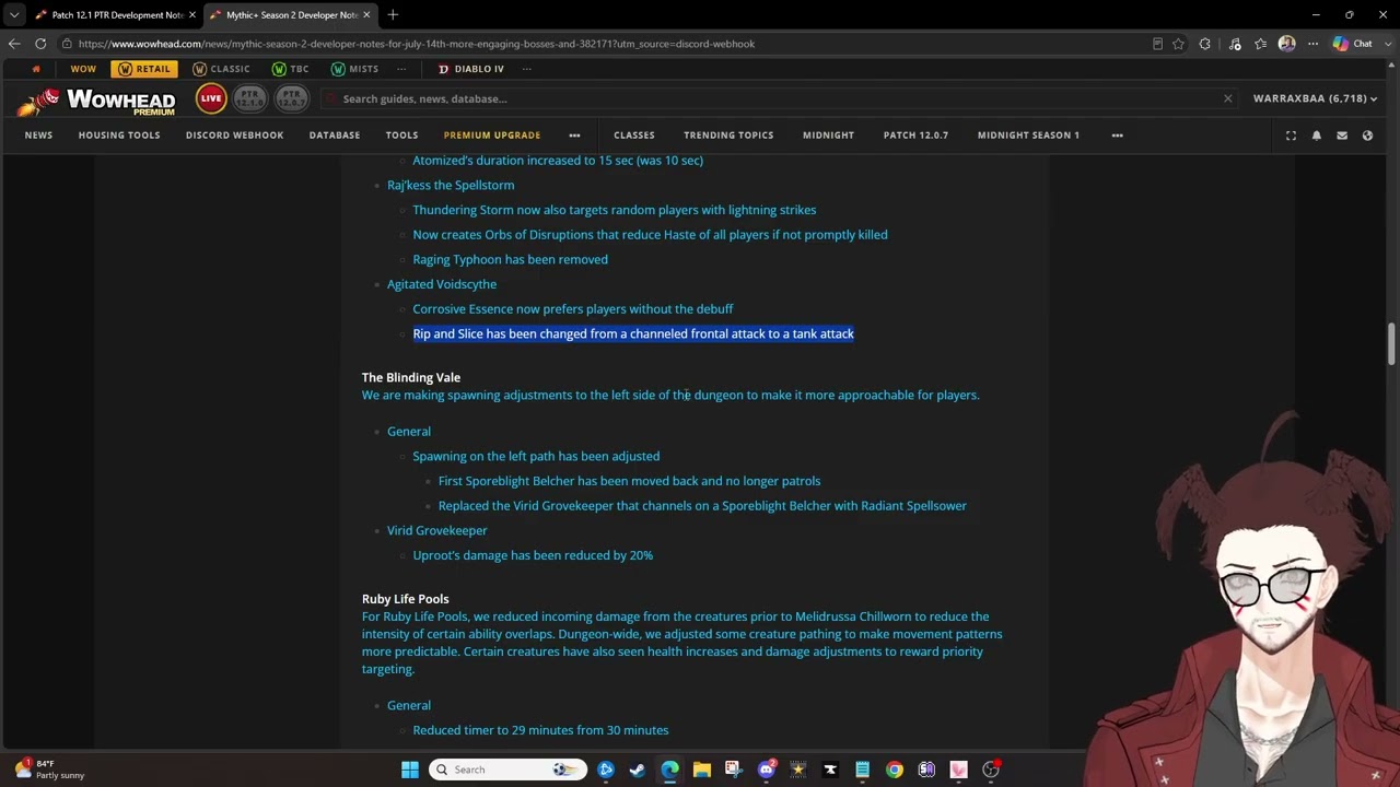 WoW Midnight S2 dungeon changes. Dungeons got buffed?