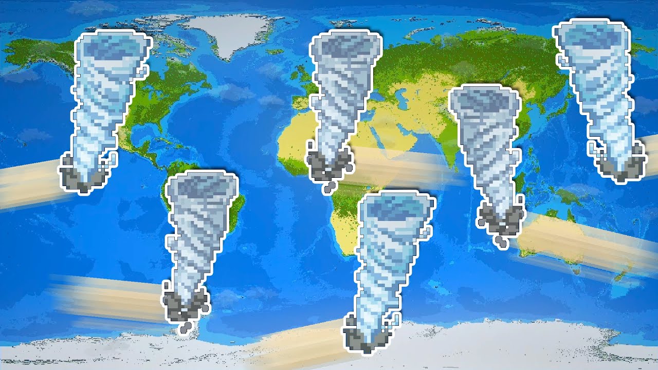 DESTROYING EARTH With HUGE TORNADOES in World Box