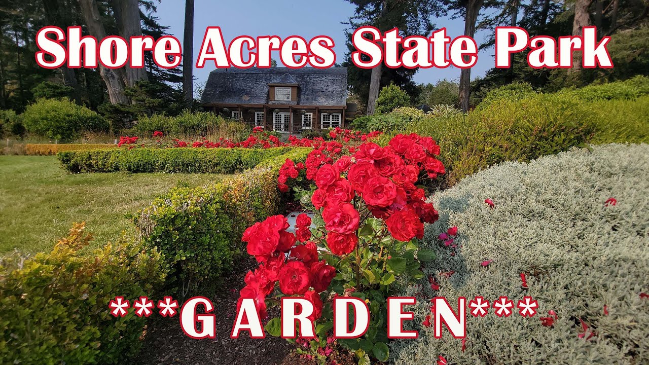 OREGON: Shore Acres State Park Garden / Coos Bay