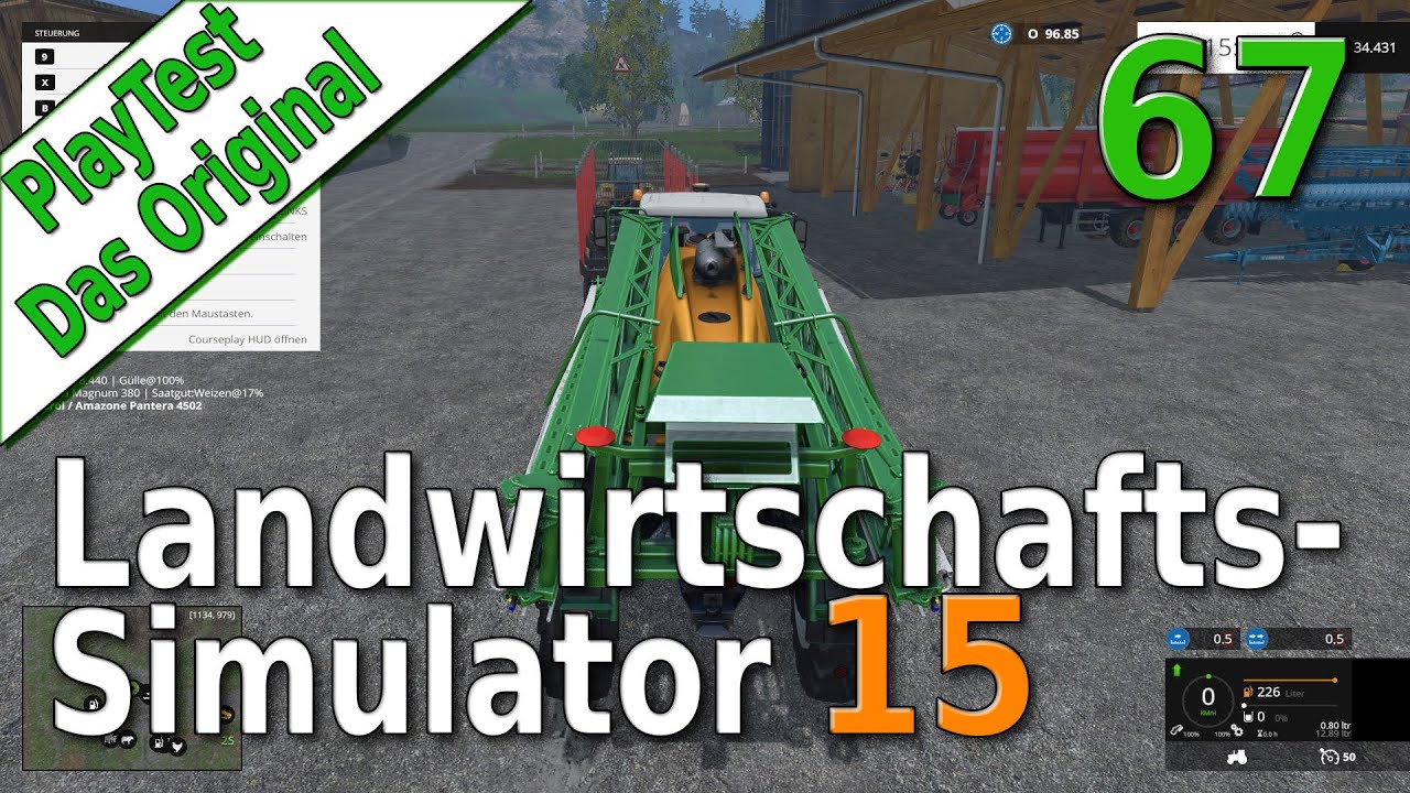 LS15 PlayTest #67 Irgendwas stimmt hier nicht Landwirtschafts Simulator 15 deutsch HD