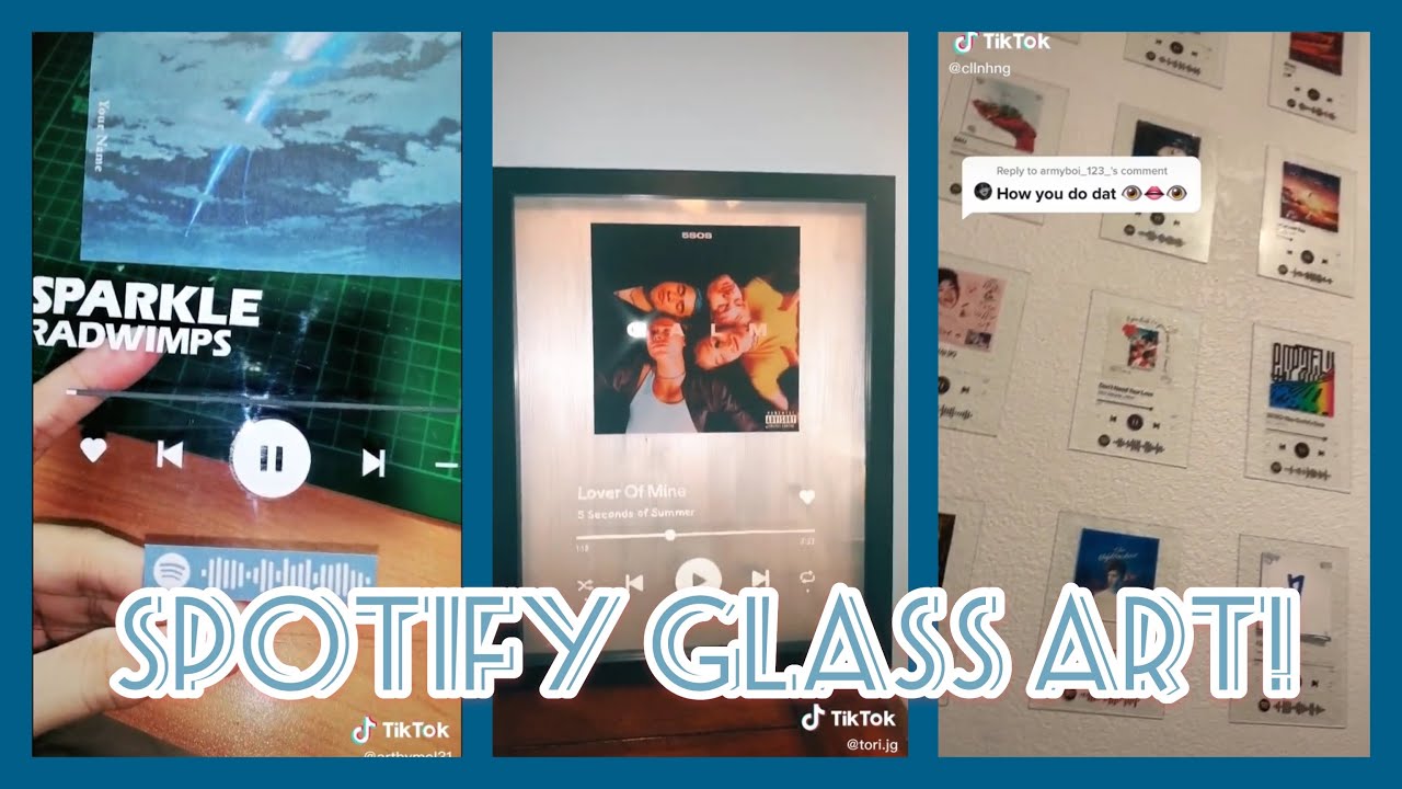 Spotify Glass Art! | TikTok Compilation 2020