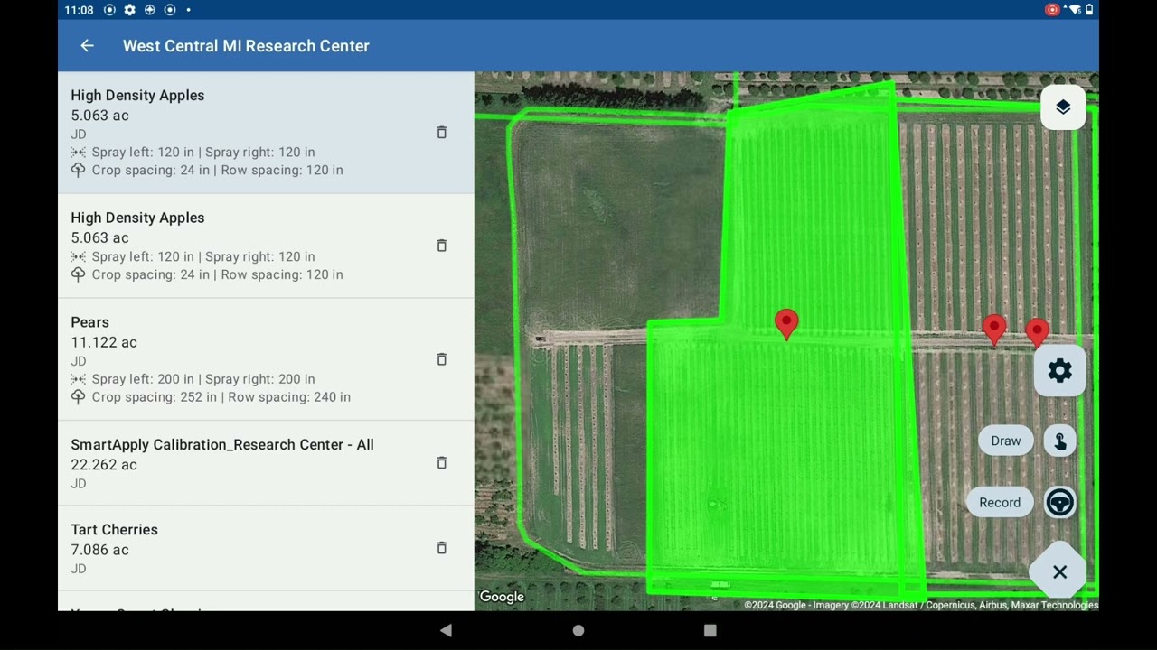 How to Add or Edit Sites and Boundaries in the Smartapply App