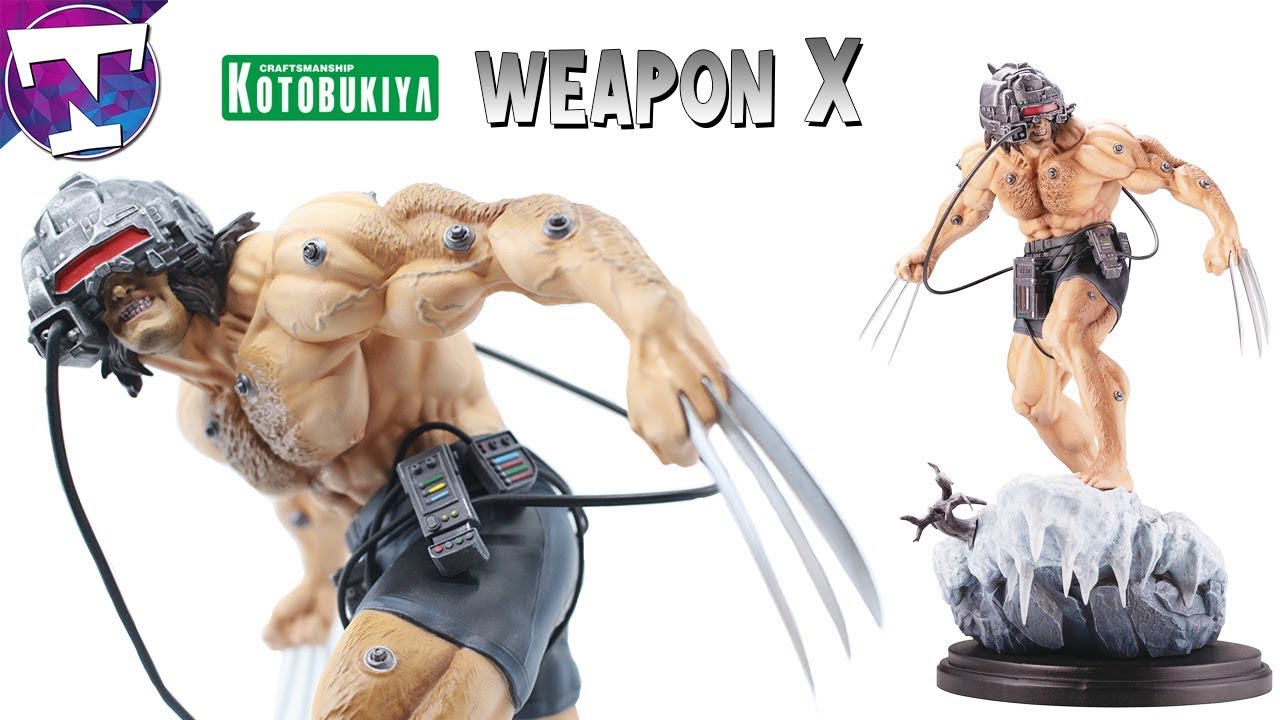 Kotobukiya Weapon X Fine Art Statue