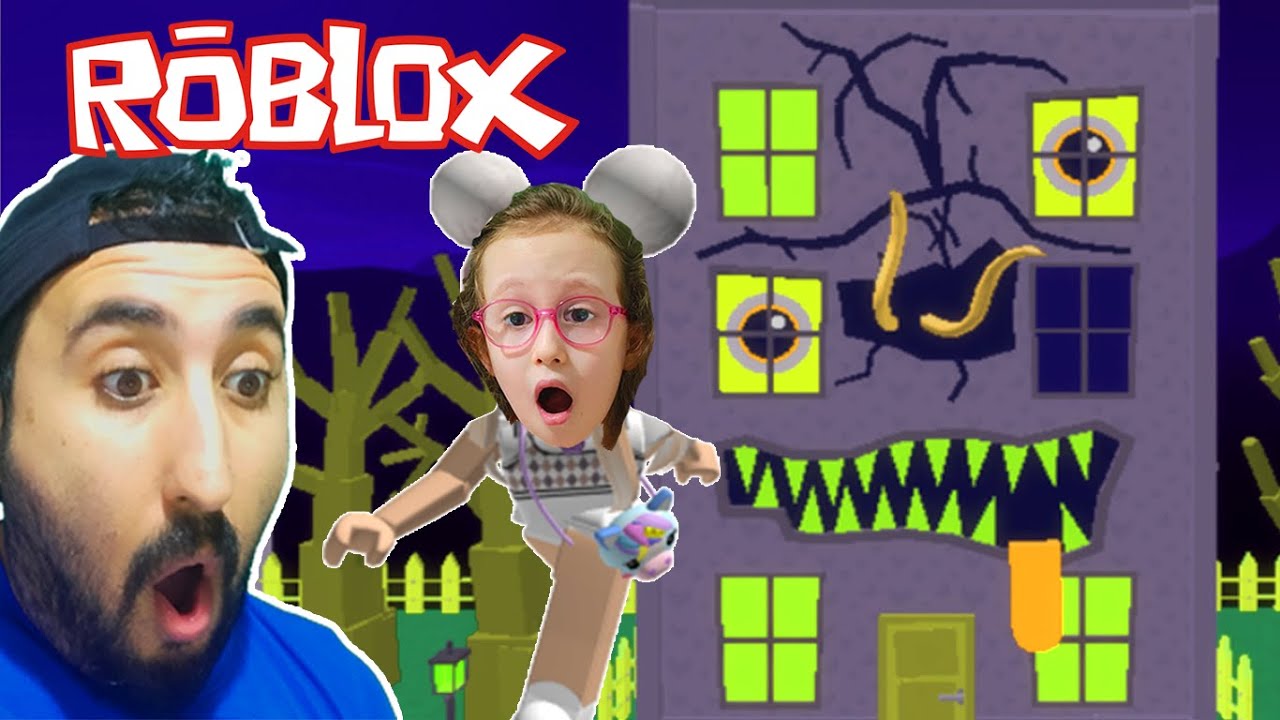 HAYALETLİ OTELDEN KAÇTIK! Roblox The Haunted Hotel Escape Obby I ROBLOX OYUNA GEL BAHAR VE BANU ALYA