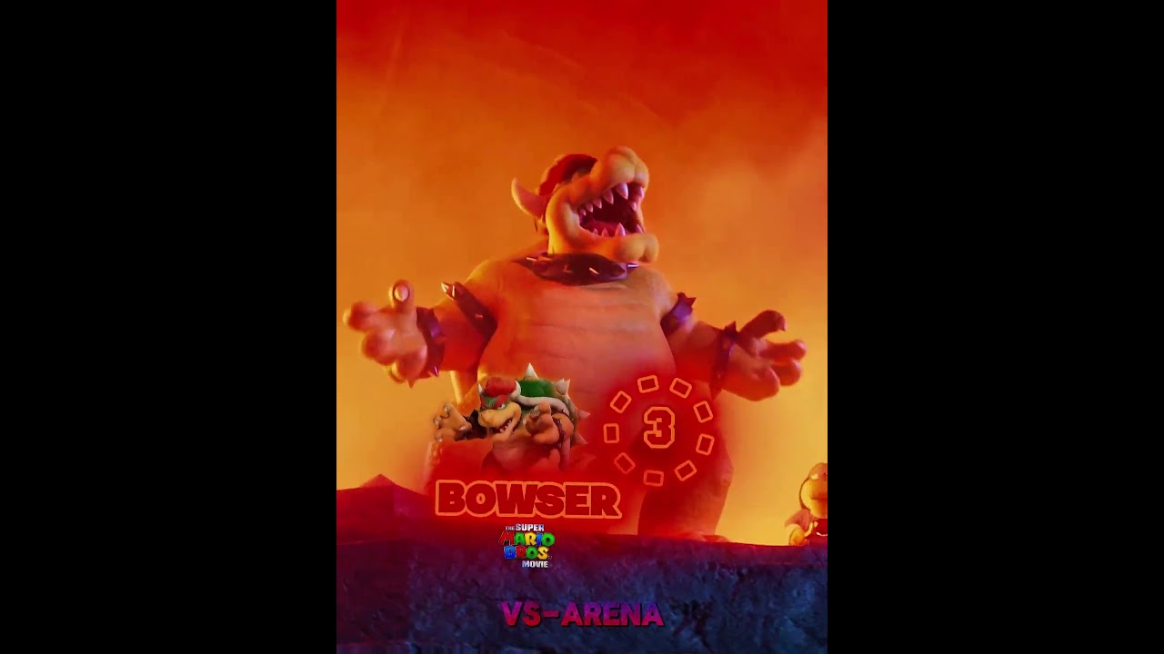 Bowser vs Jim #edit #thesupermariobrosmovie #trollhunters