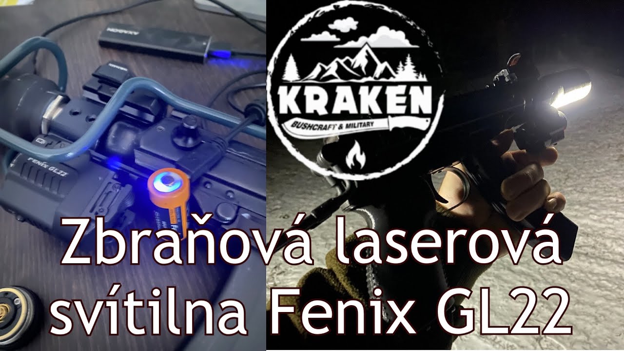 RECENZE : Zbraňová laserová svítilna Fenix GL22