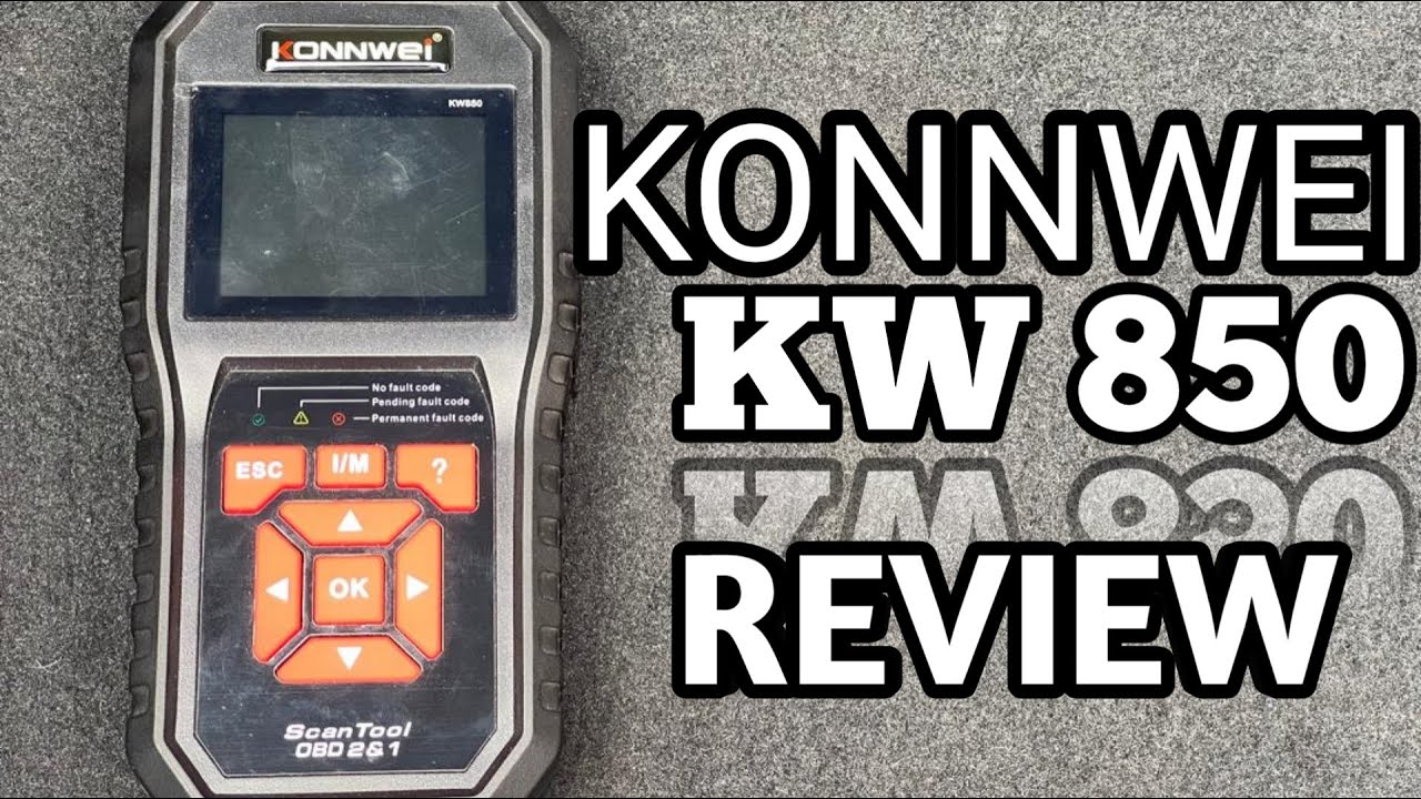 Konnwei KW850 Review: A Unique And Strange Code Reader