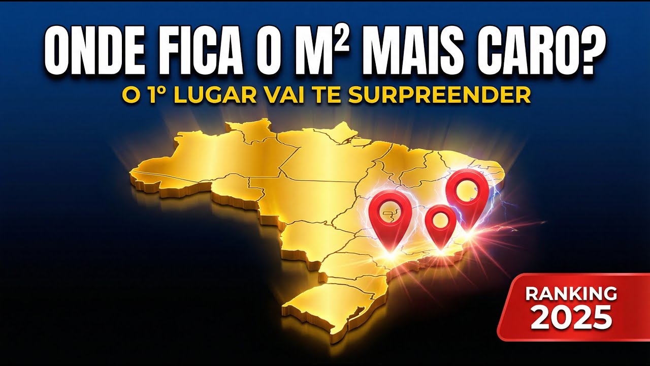 Top 10 Bairros Mais CAROS do Brasil | Onde o M² Custa Uma FORTUNA