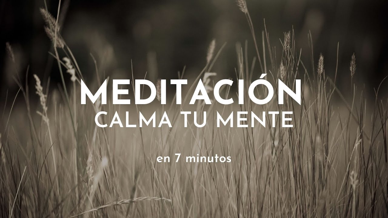Meditaci&oacute;n para calmar tu mente. Atenci&oacute;n a la respiraci&oacute;n en 7 minutos