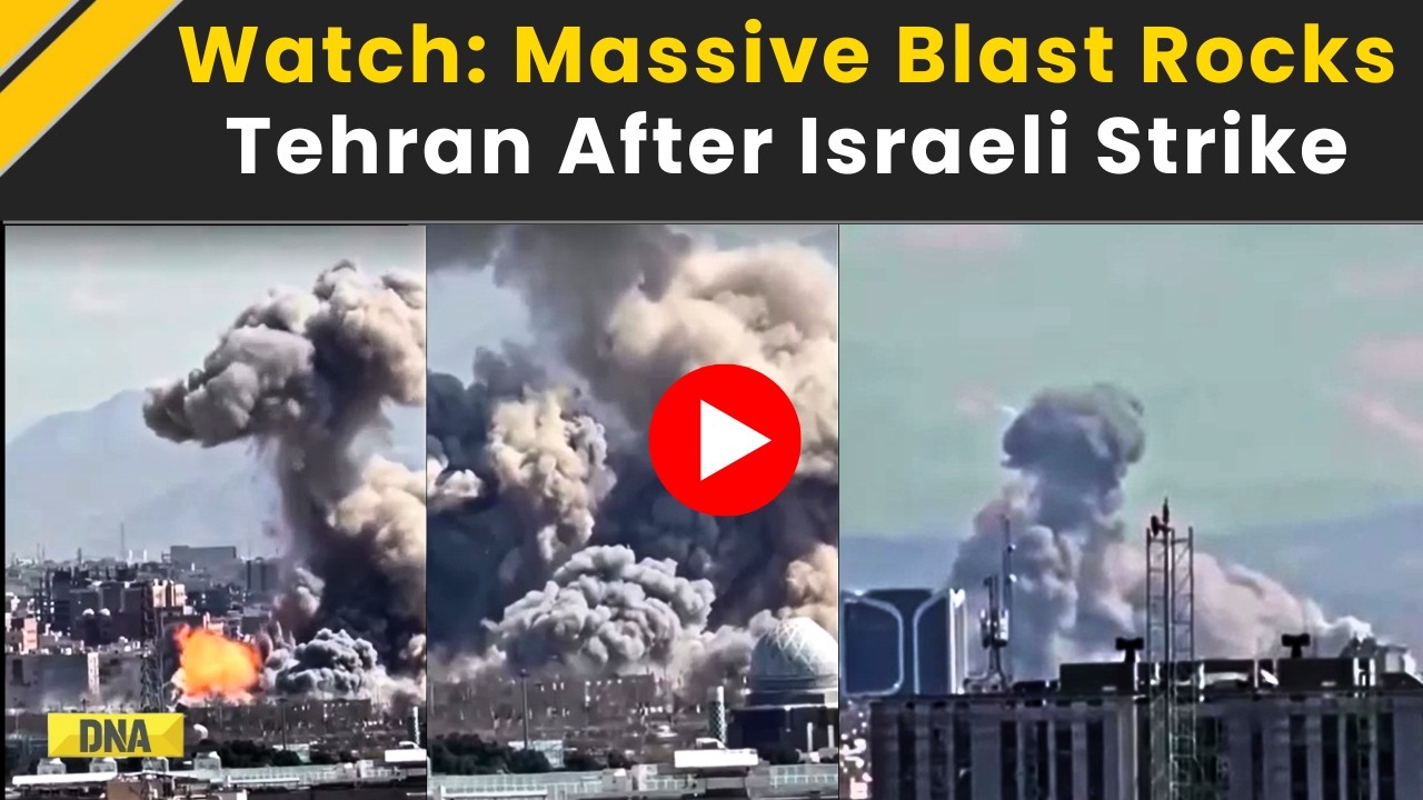 Israel Iran War: Israeli Strike Triggers Huge Blast In Tehran | Iran Israel War