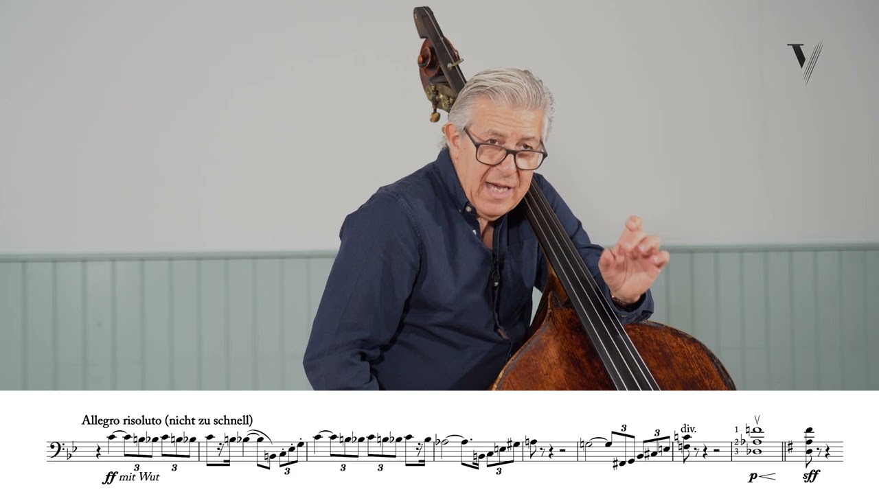 Mahler — Symphony No. 9: Tutorial with Colin Paris, Double Bass. Part 1 of 16