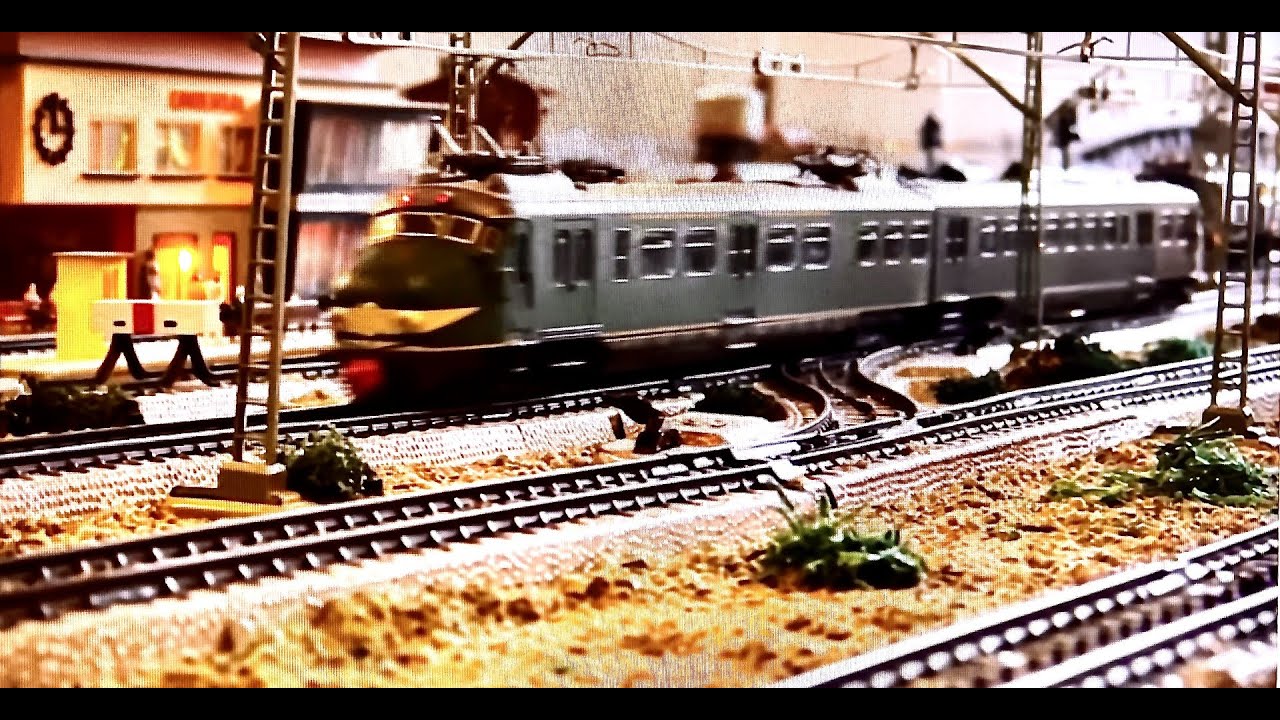 Marklin HO vintage modeltrains from the '60, '70, '80 layout 2023 film 73