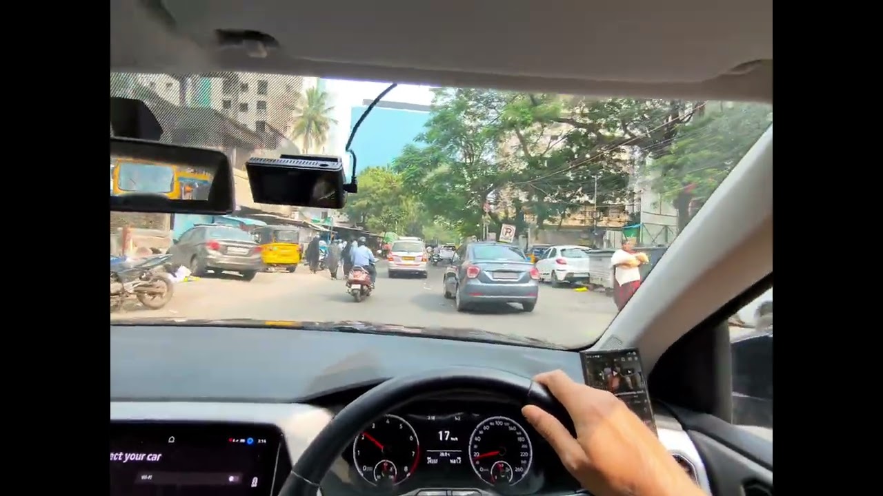 Chennai POV afternoon drive (Taigun), 6 Jan 26