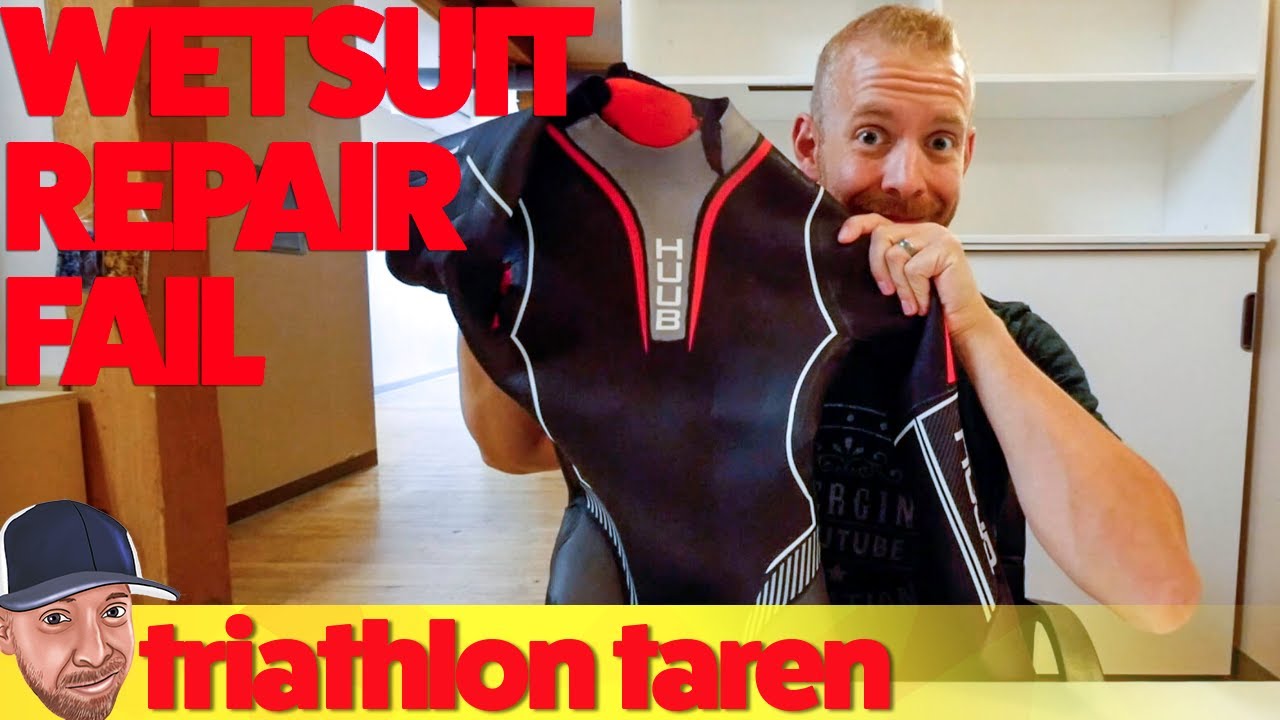 Triathlon Wetsuit Repair Disaster