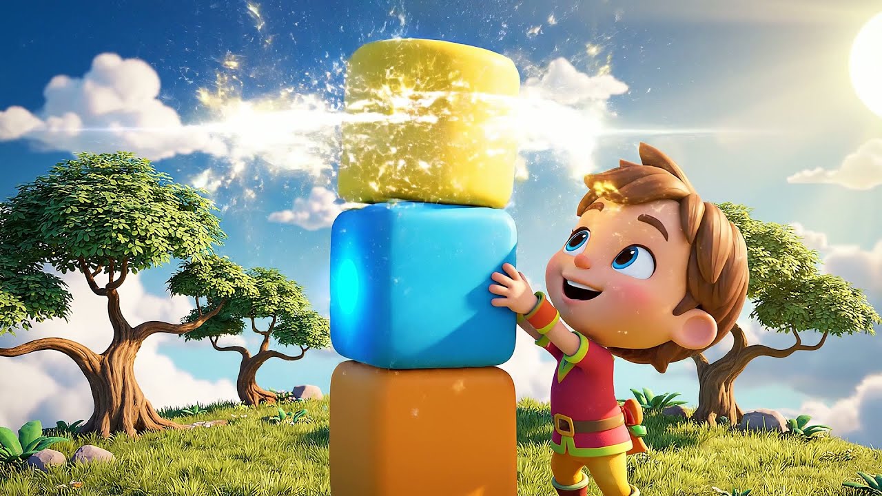 O Pequeno Herói do Fortnite Construiu uma Fortaleza | Canções Infantis e Rimas para Crianças