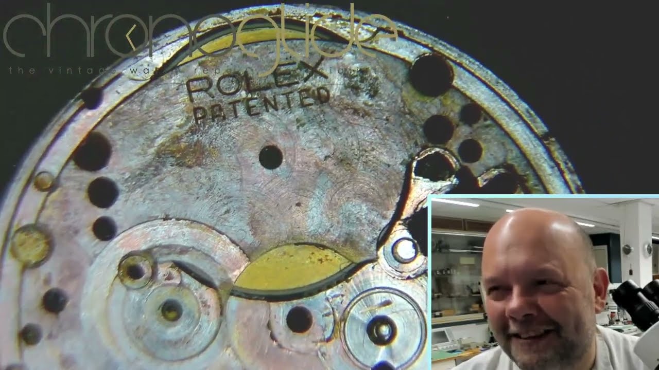 Cow Rolex Restoration update 4, Fat Bertha and Edwin doing their magic!