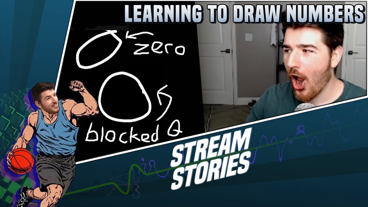 Millennial Twitch Streamer Learns to Draw Numbers