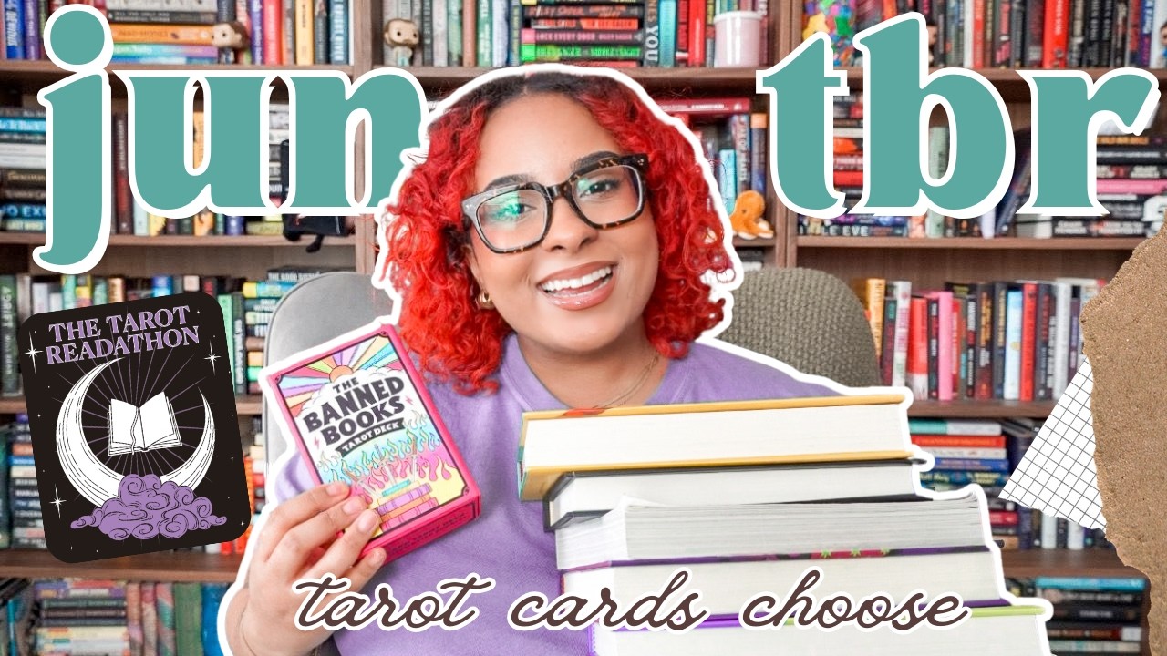 tarot cards pick my june tbr 🔮☀️🃏 | the tarot readathon, queer books, and summer reads