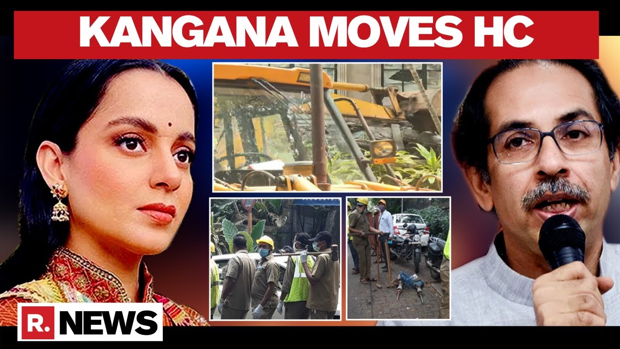Kangana Ranaut Moves High Court Against BMC's Demolition Drive