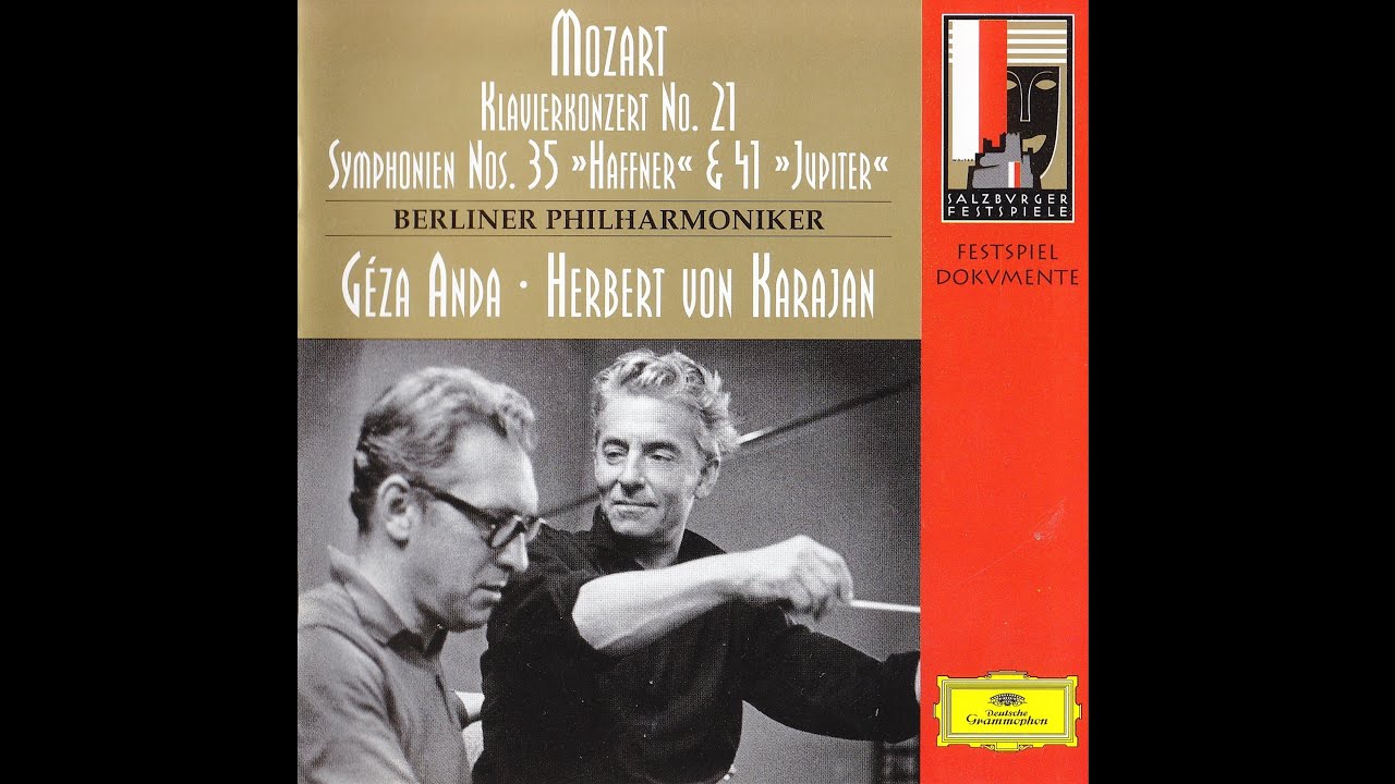 Mozart: Symphony No. 41 Jupiter /Karajan /Salzburg Live モーツアルト：交響曲第41番「ジュピター」カラヤン/ ザルツブルグライブ