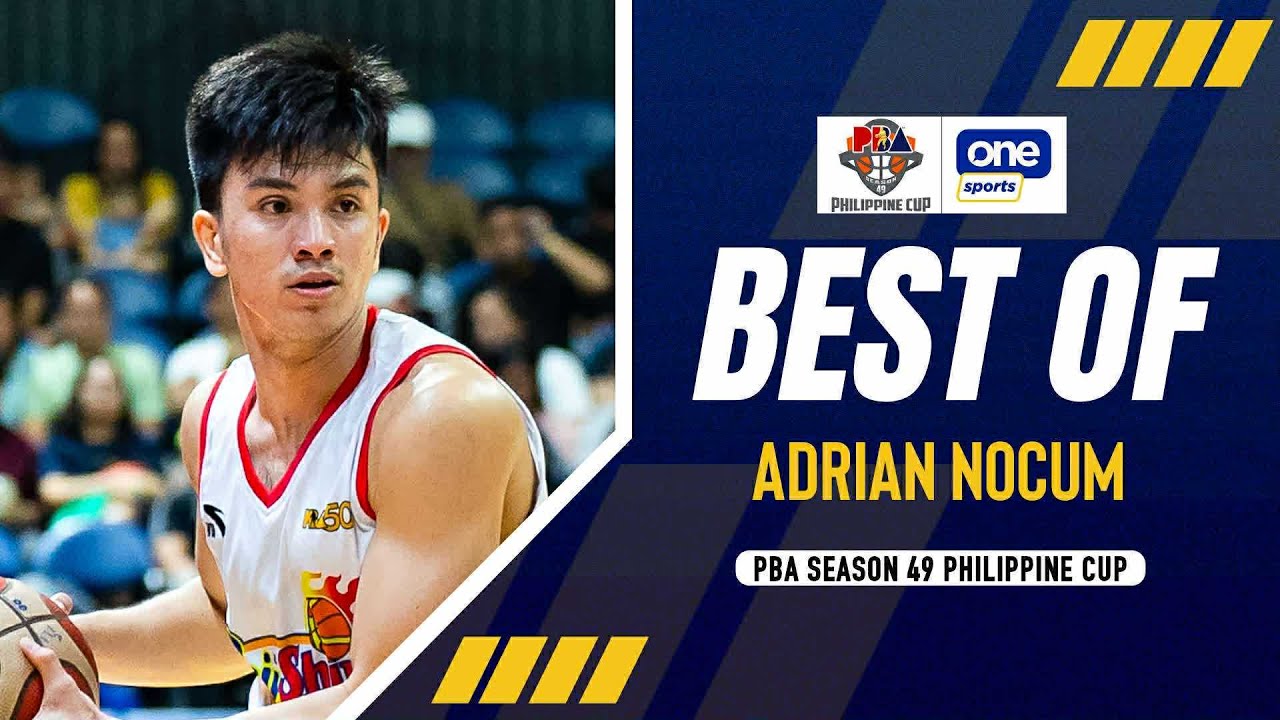 BEST OF ADRIAN NOCUM | PBA SEASON 49 PHILIPPINE CUP | HIGHLIGHTS