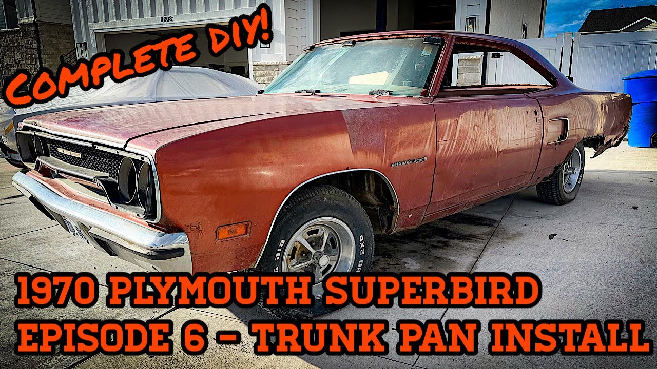 1970 Plymouth Superbird Tribute - Episode 6 - Trunk Pan Installation