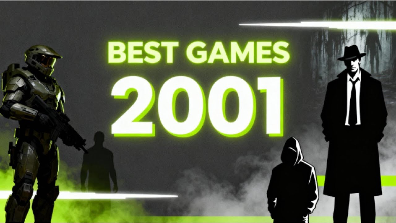 TOP 10 Best Video Games of 2001 (Gaming Timeline)