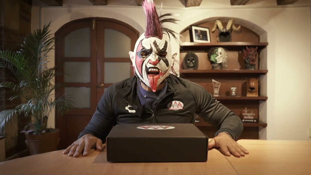 ¡REGALOS de PSYCHO CLOWN! | UNBOXING | Lucha Libre AAA Worldwide