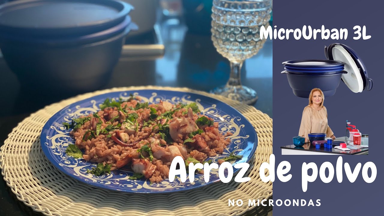 Arroz de Polvo na Micro Urban Tupperware 3l